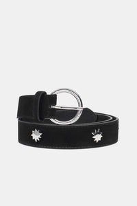 Hammered Star Belt | Black