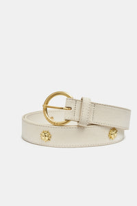 Studded Sun Belt | Cosy White