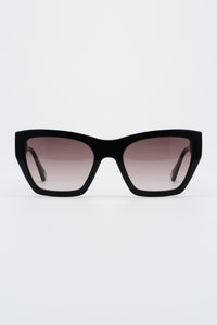 Audrey Sunglasses | Bright Black