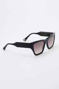 Audrey Sunglasses | Bright Black