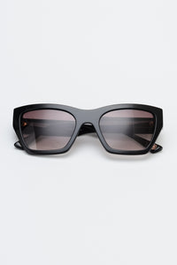 Audrey Sunglasses | Bright Black