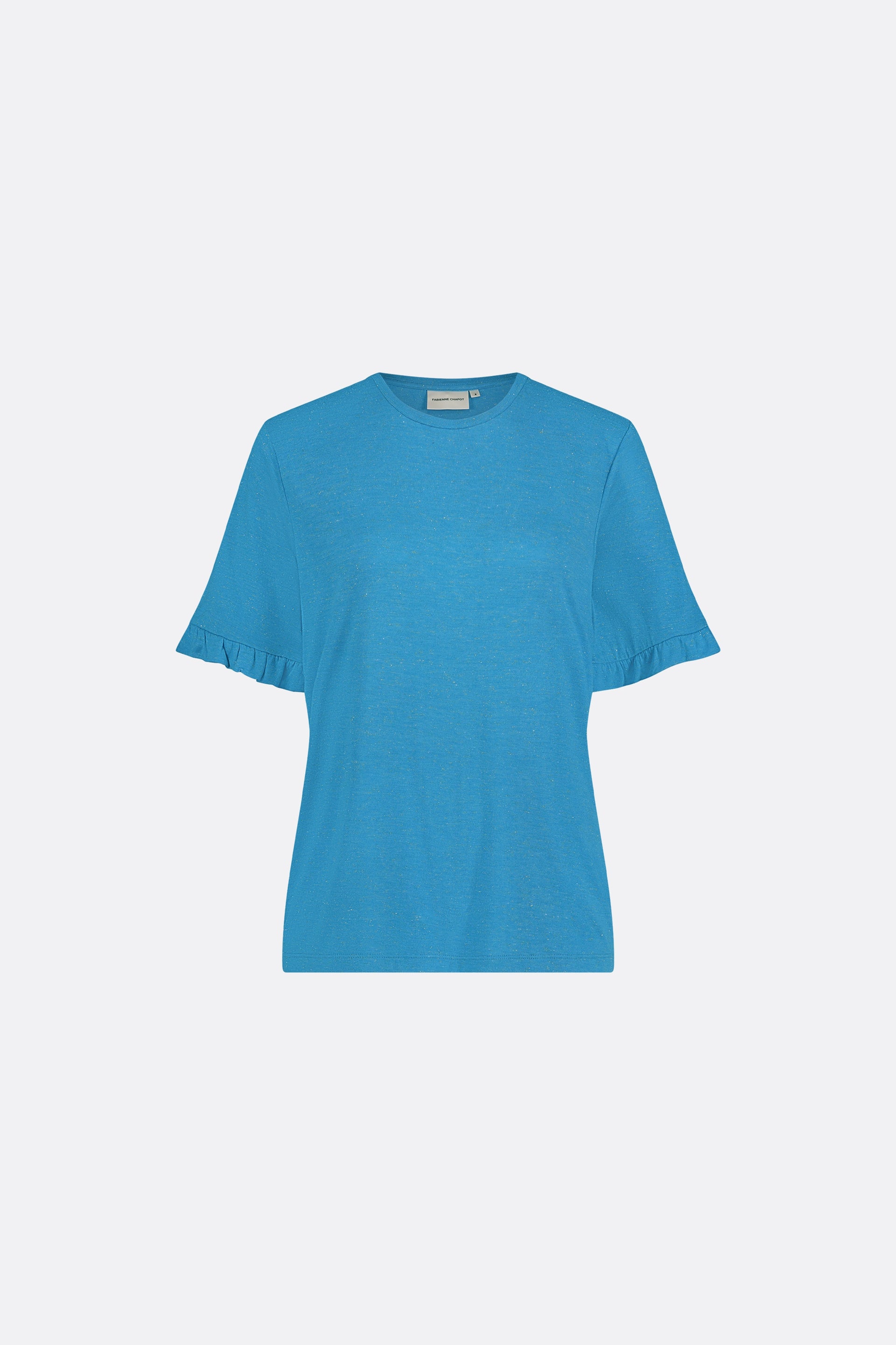 Glitter T-shirt | Azure Blue