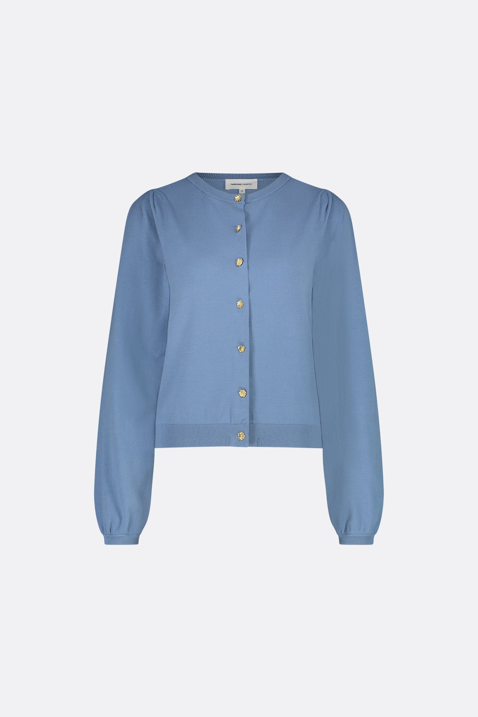 Molly Cardigan | Kahlo Blue