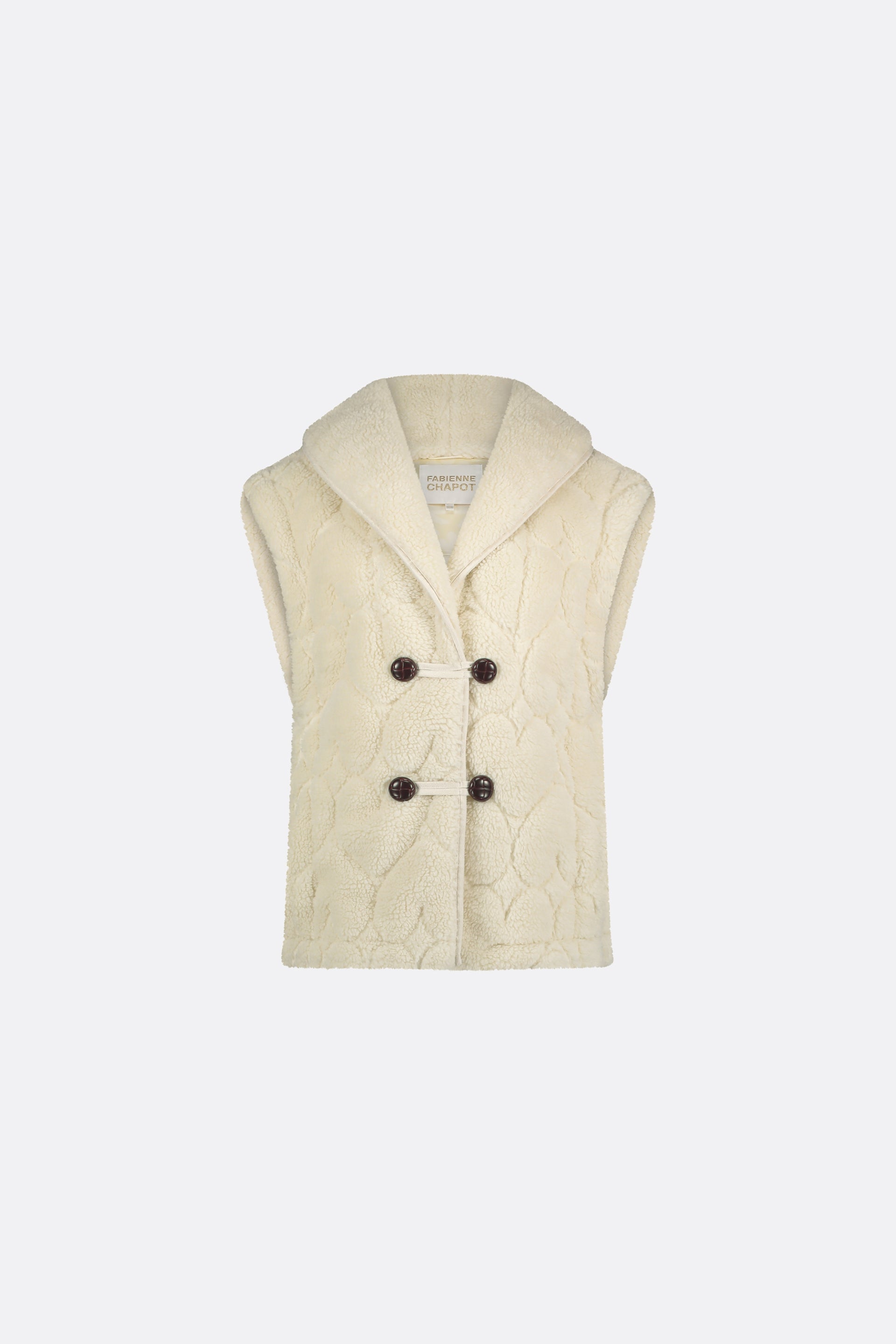 Merlin Gilet | Cosy White