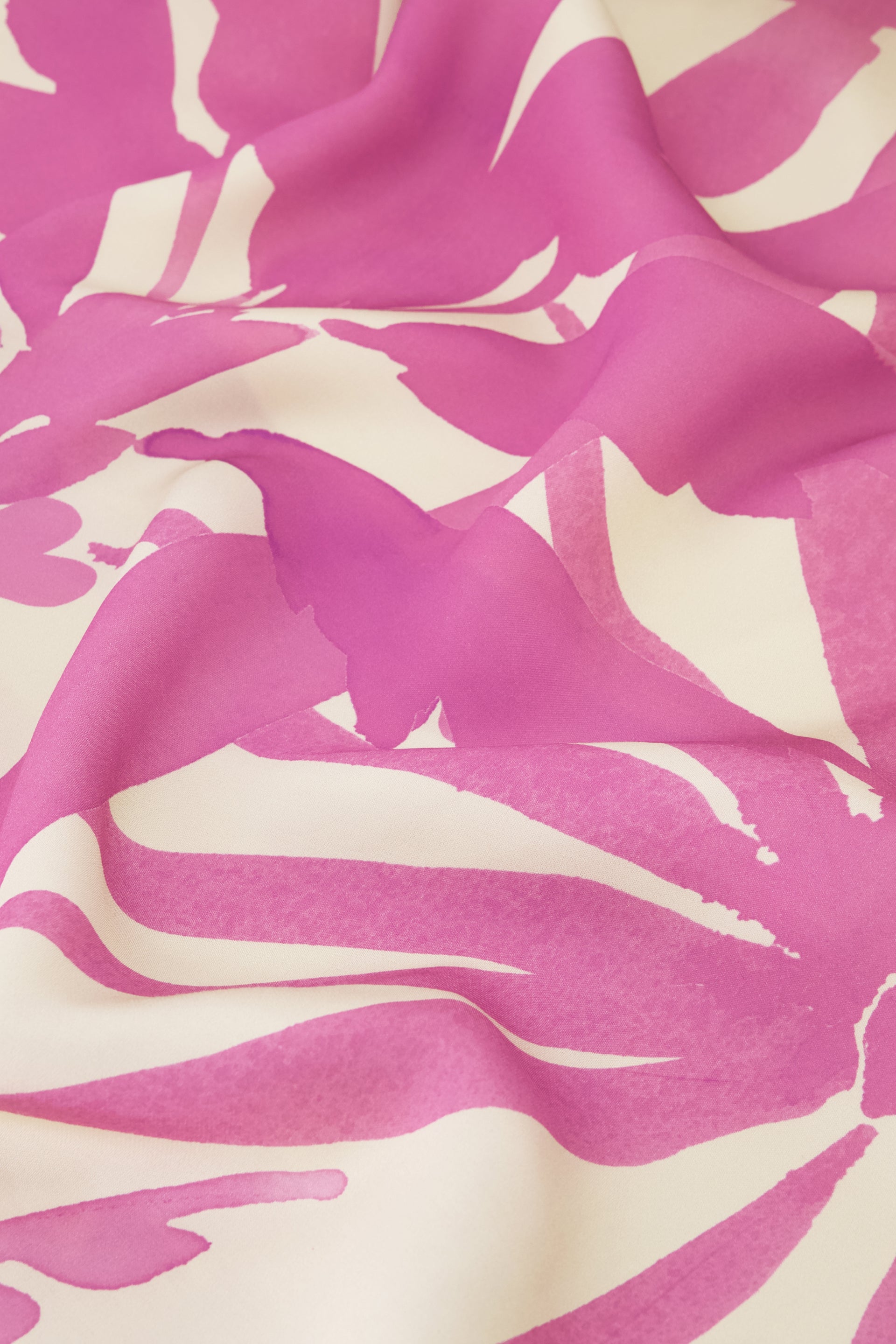 Luana Dress | Warm white/Pink Punc