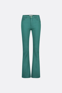 Eva Flare Jeans | Bottle Green