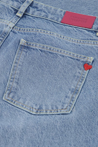 Lola Straight Jeans | Medium Aged