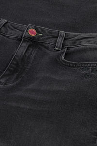 Eva Flare Jeans | Washed Dark Grey