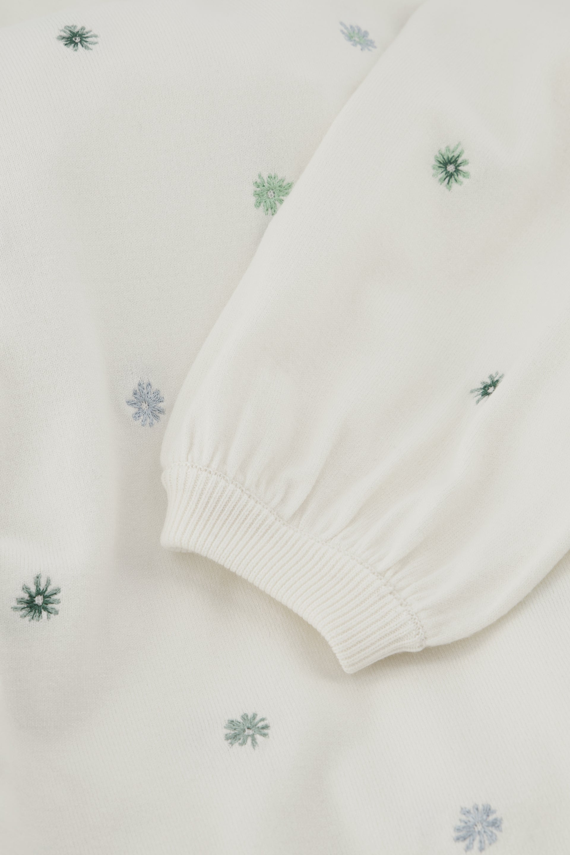 Hilly Multi Pullover | Cosy White