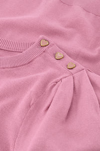 Molly Scrunch Pullover | Pink Money