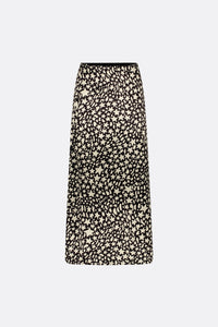 Laurie Skirt | Black/Creme Brulee