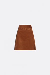 Vivian Skirt | Cognac