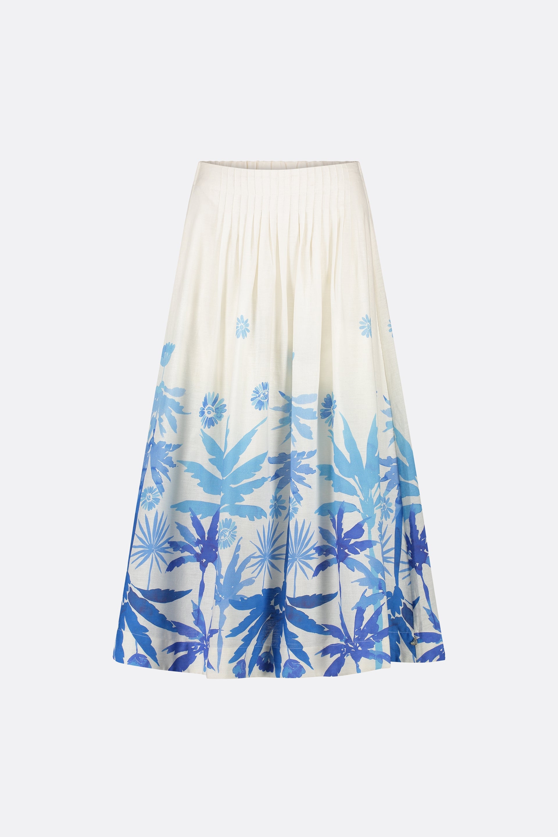 Loua Skirt | Warm white/Bright Bl