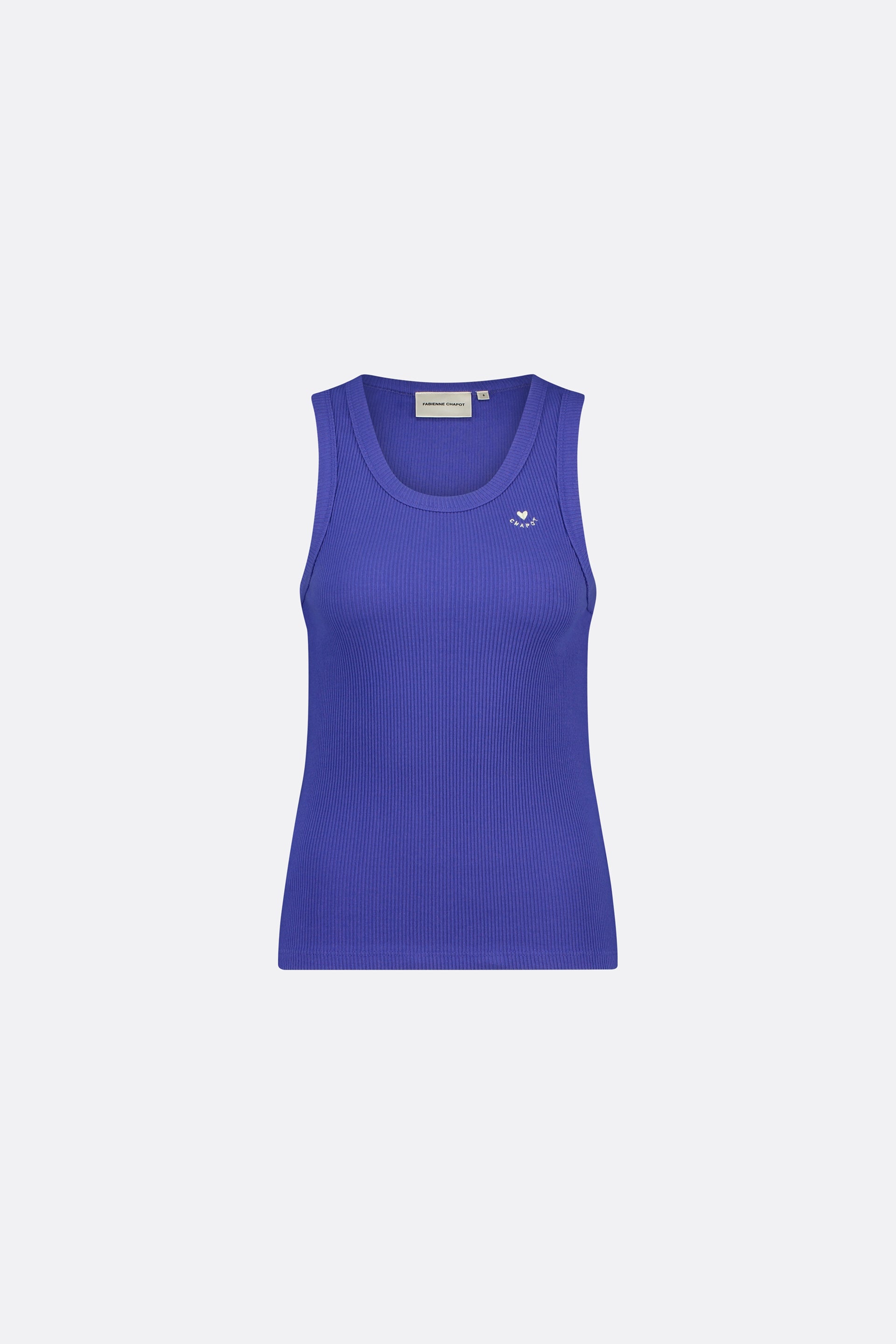 Tanja Jersey Tank | Greco Blue