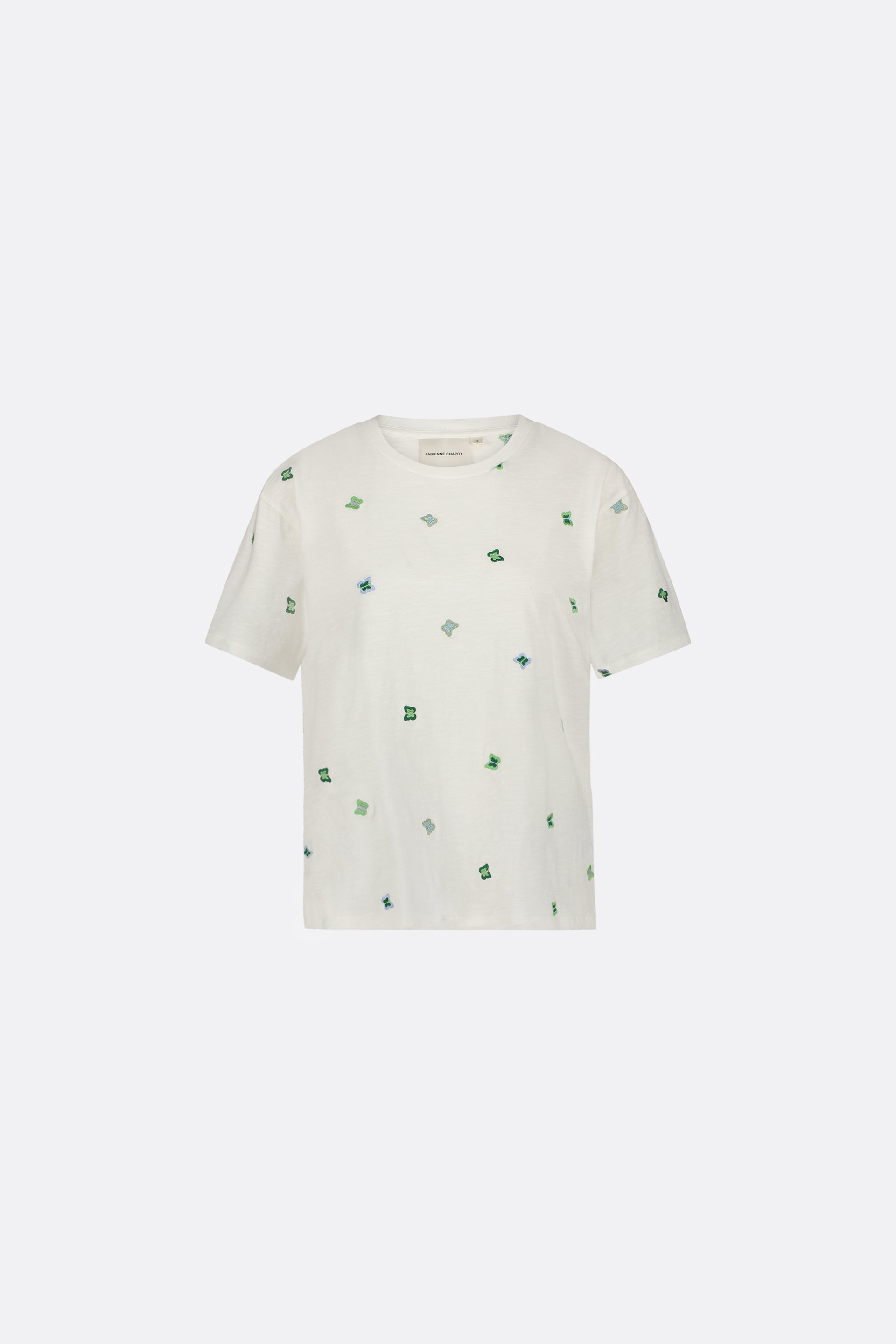 Bernard Butterfly T-Shirt | Cosy White