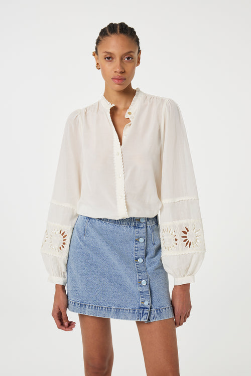 Joplin Blouse | Cosy White