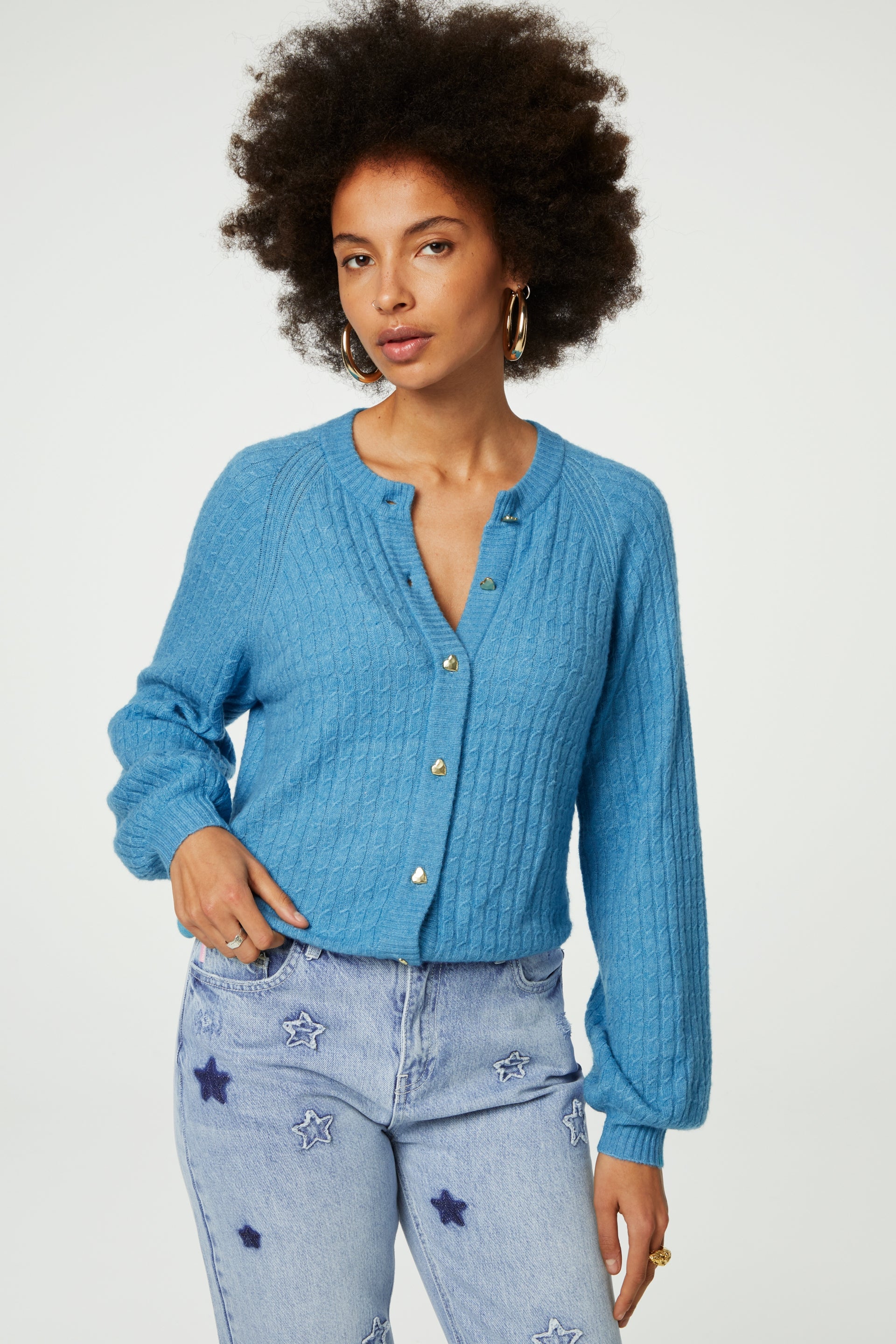 Charlotta Cardigan | Venus Blue