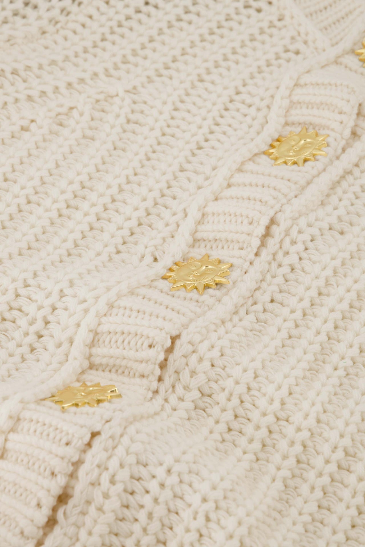 Sun Cardigan | Cosy White