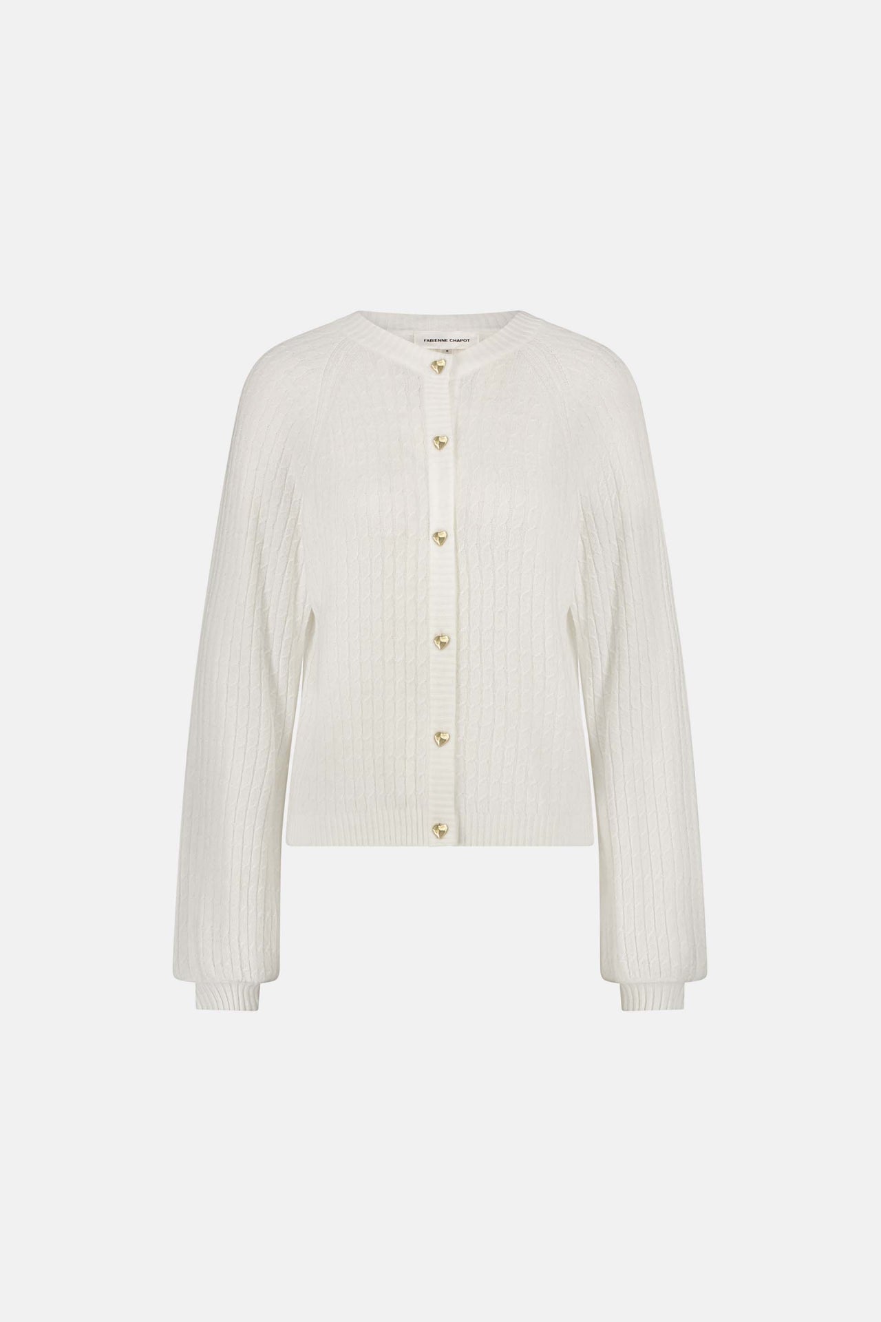 Charlotta Cardigan | Cosy White