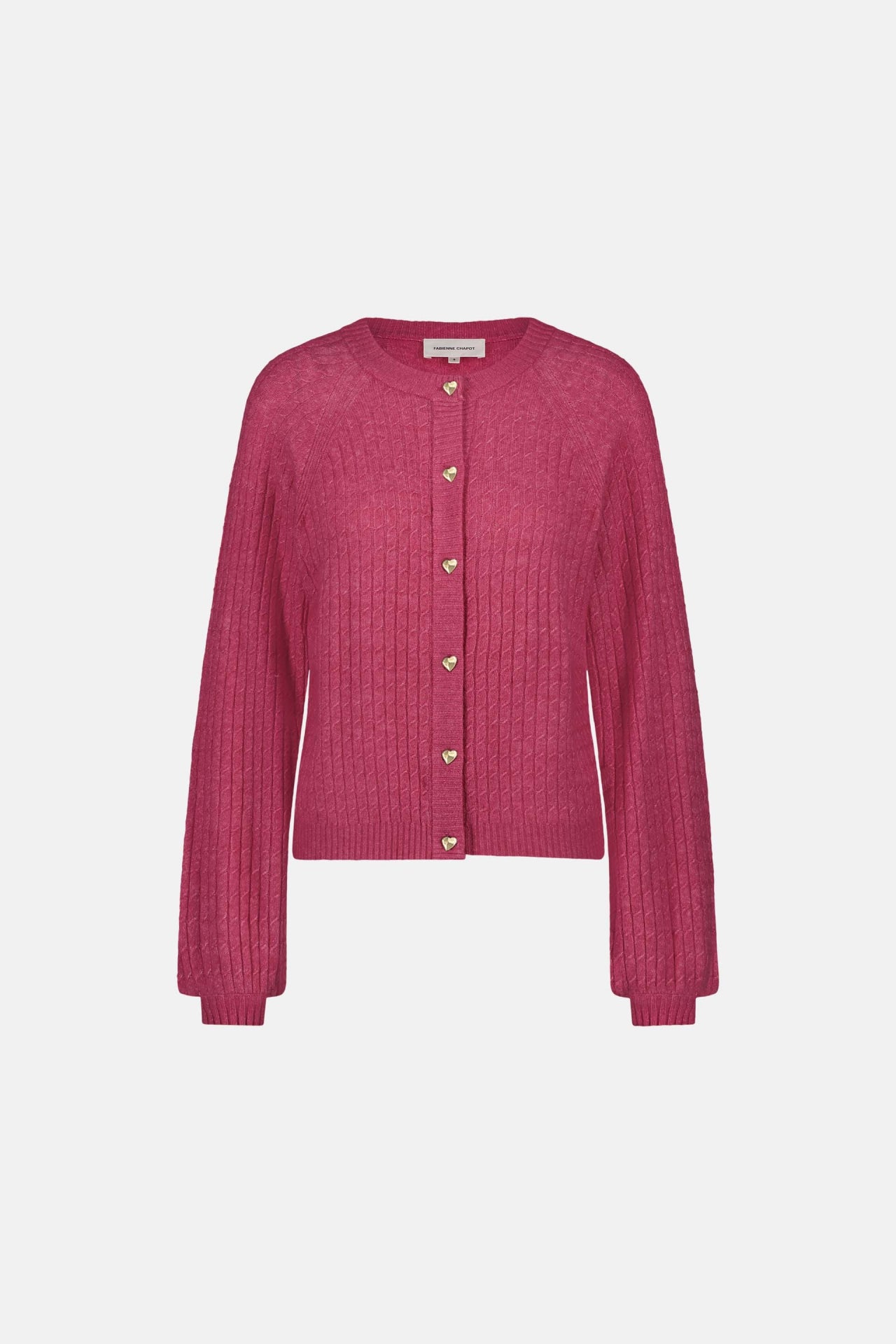 Charlotta Cardigan | Spicy Pink