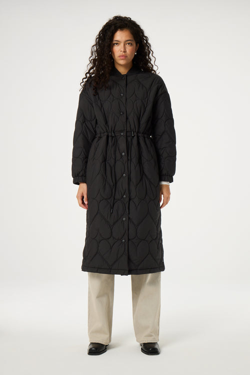 Skippy Long Coat | Black