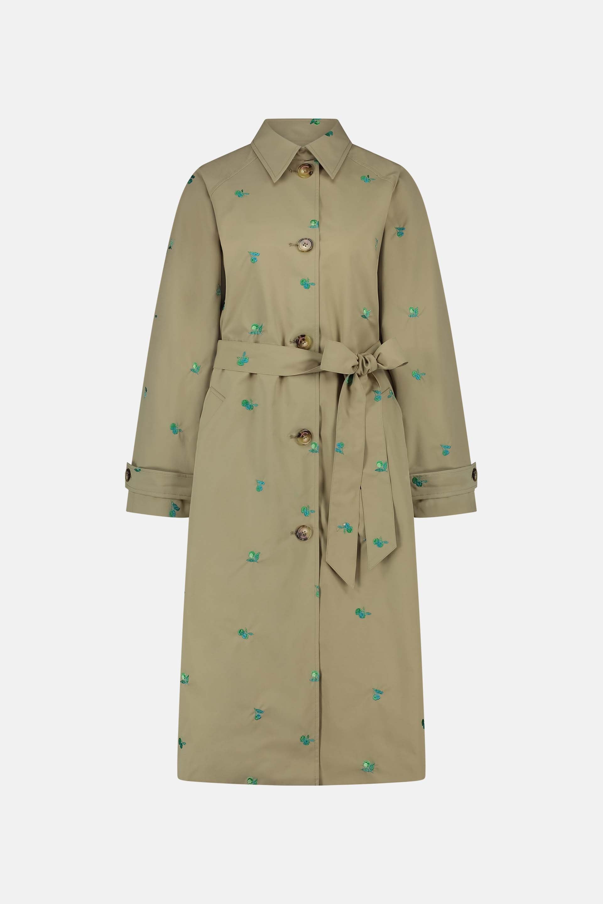 Troy Trenchcoat Long | Perfect Sand