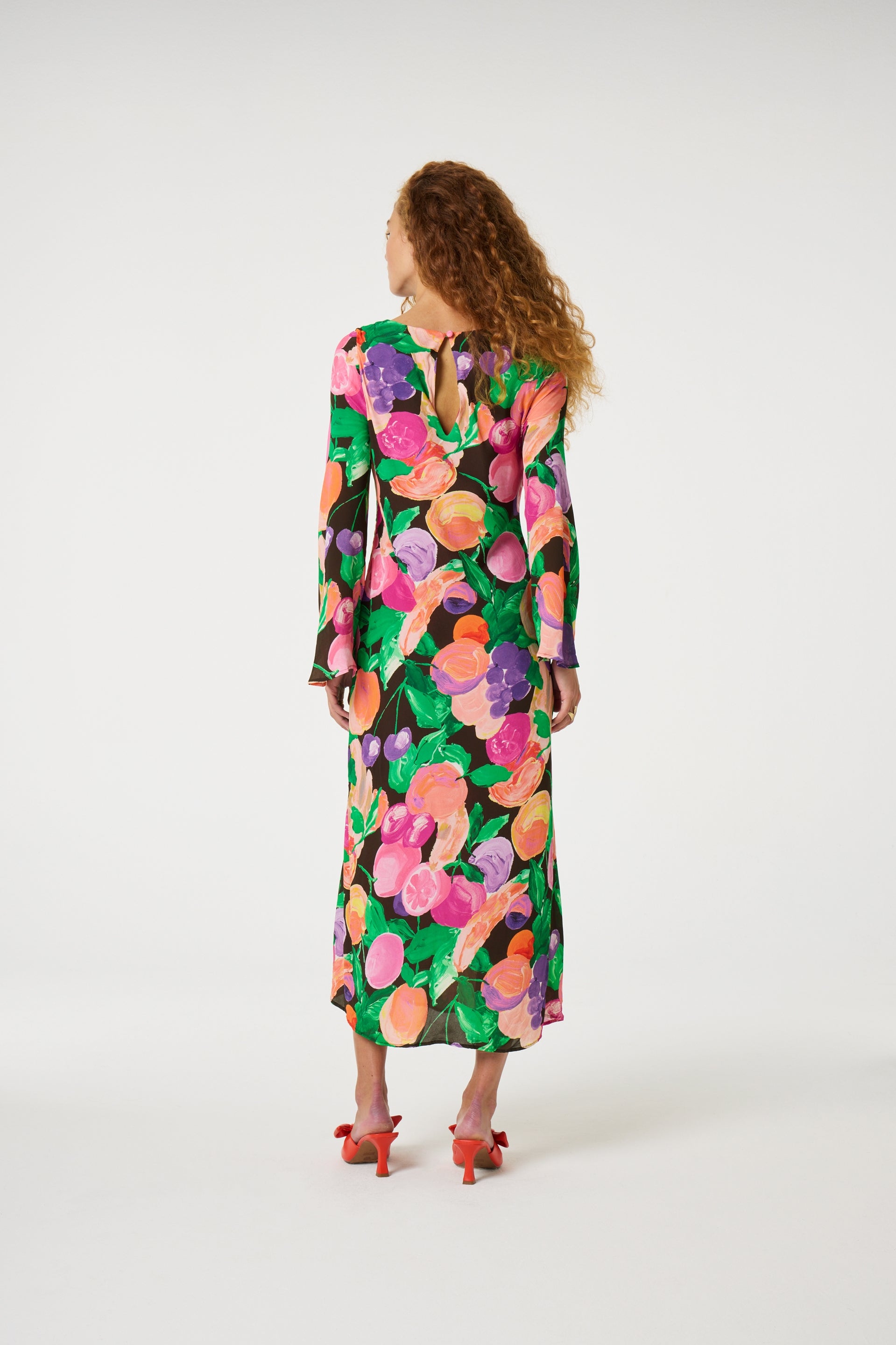 Emile Dress | Razzy Pink/Green App