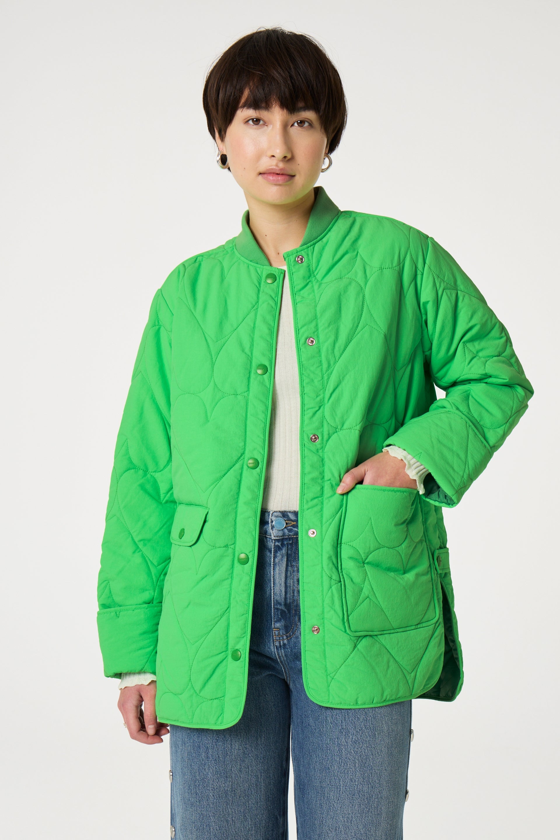 Xander jacket | Green juice