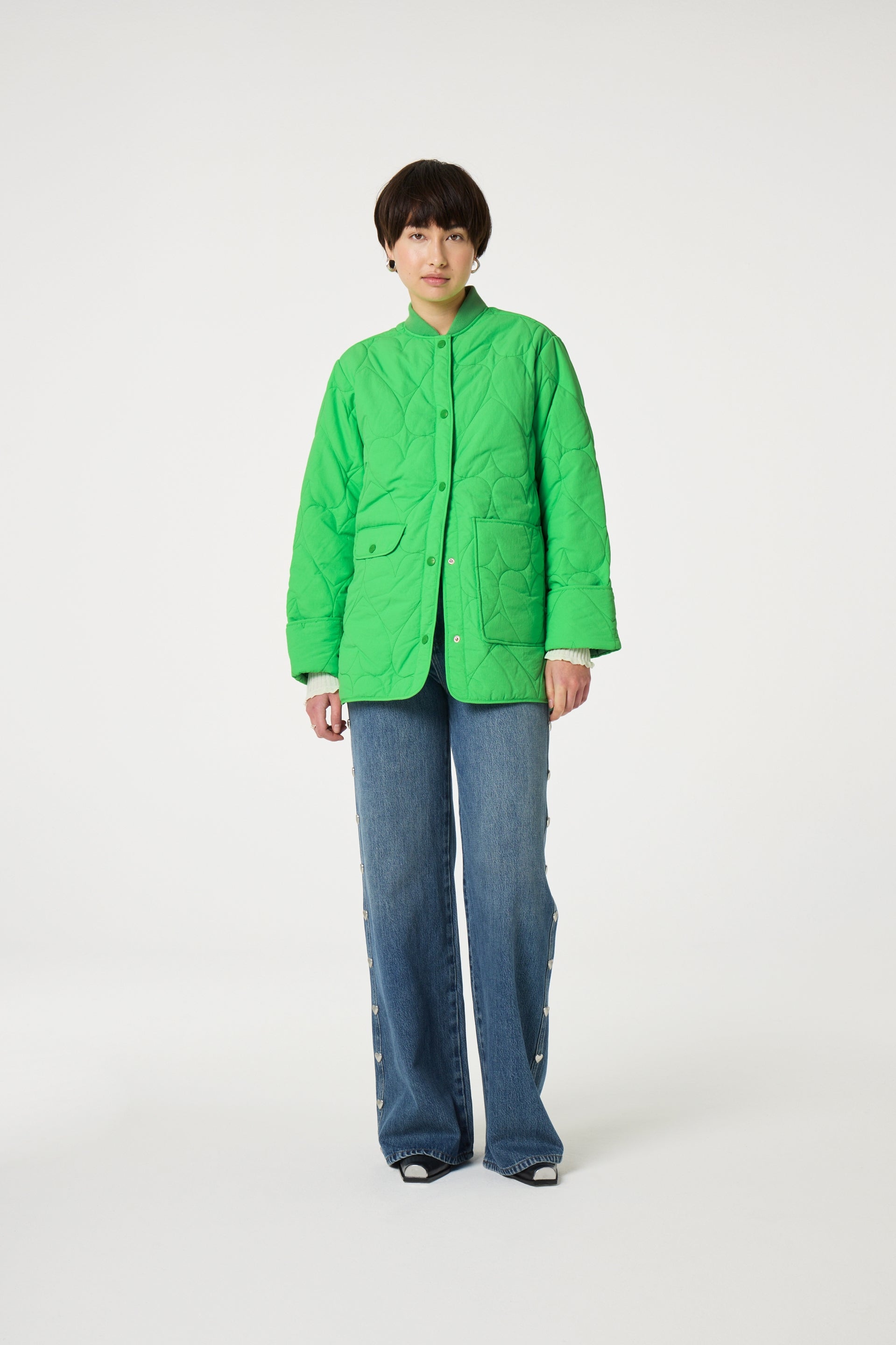 Xander jacket | Green juice