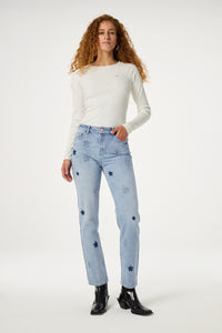 Lola Straight Jeans | Vintage Light Blue