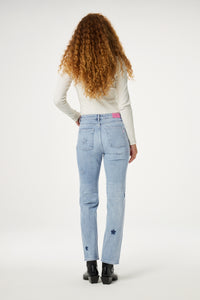 Lola Straight Jeans | Vintage Light Blue