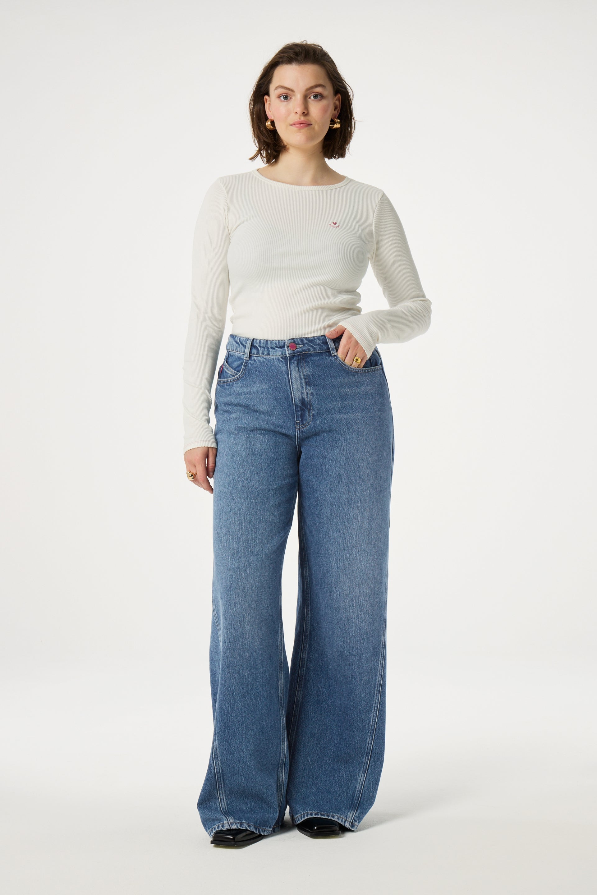 Bonnie Wide Leg | Medium Aged