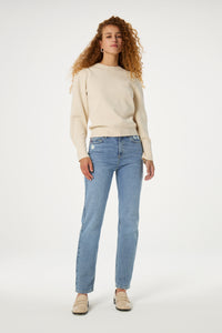 Lola Straight Jeans | Medium Aged