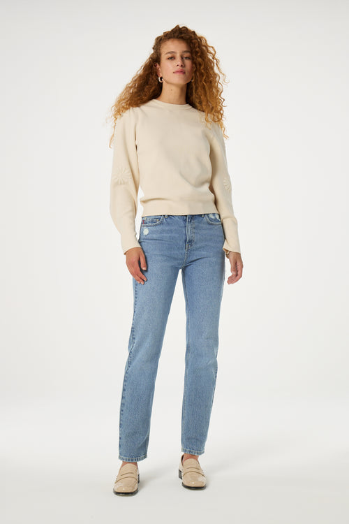 Lola Straight Jeans | Medium Aged