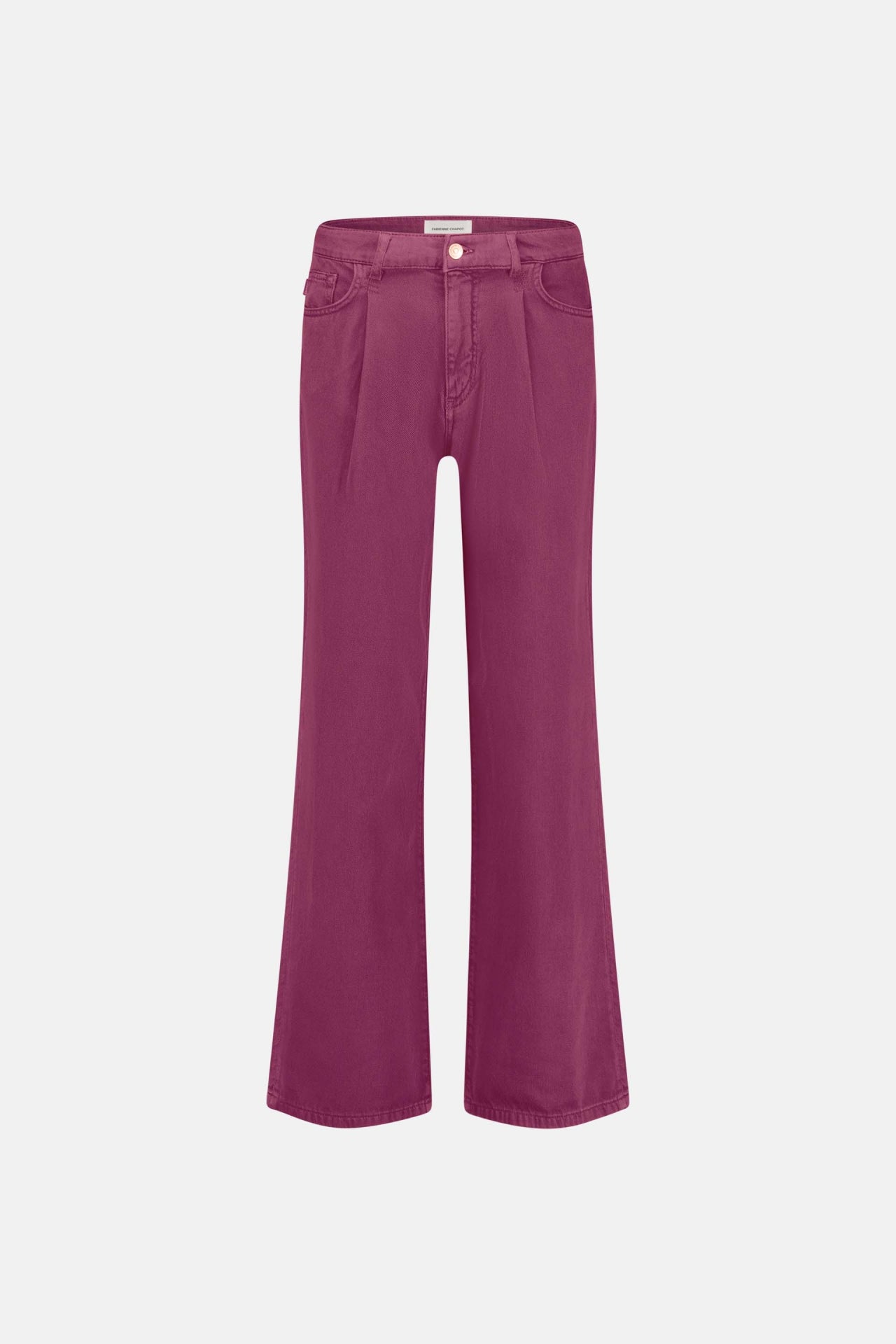 Lucy Wide Leg Jeans | Razzy Pink