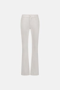 Eva Flare Jeans | Cream White