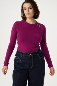 Banda Pullover | Raspberry