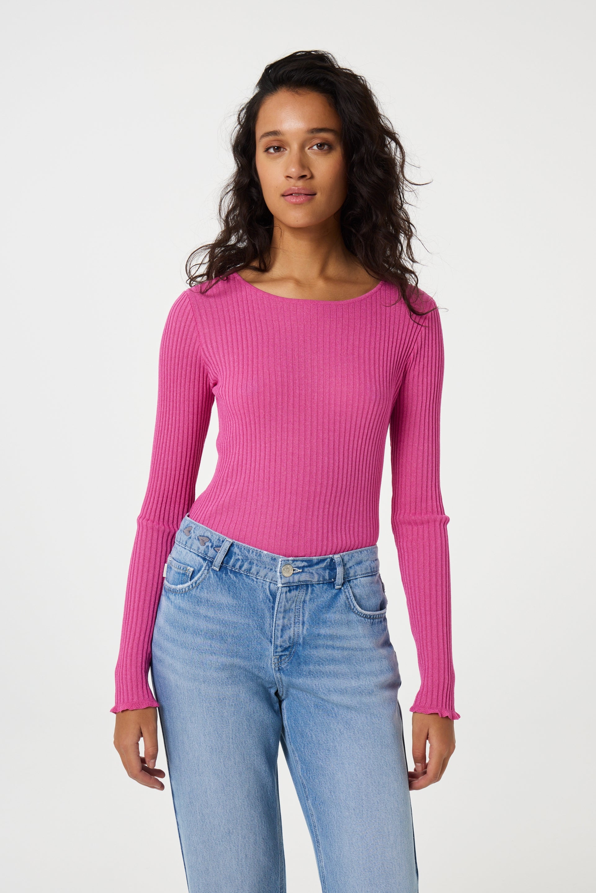 Gemma  Pullover | Pink Darling