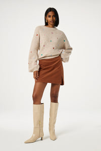 Vivian Skirt | Cognac