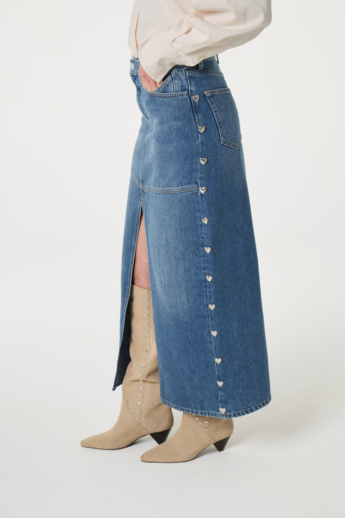 Maya Denim Skirt | Medium Aged