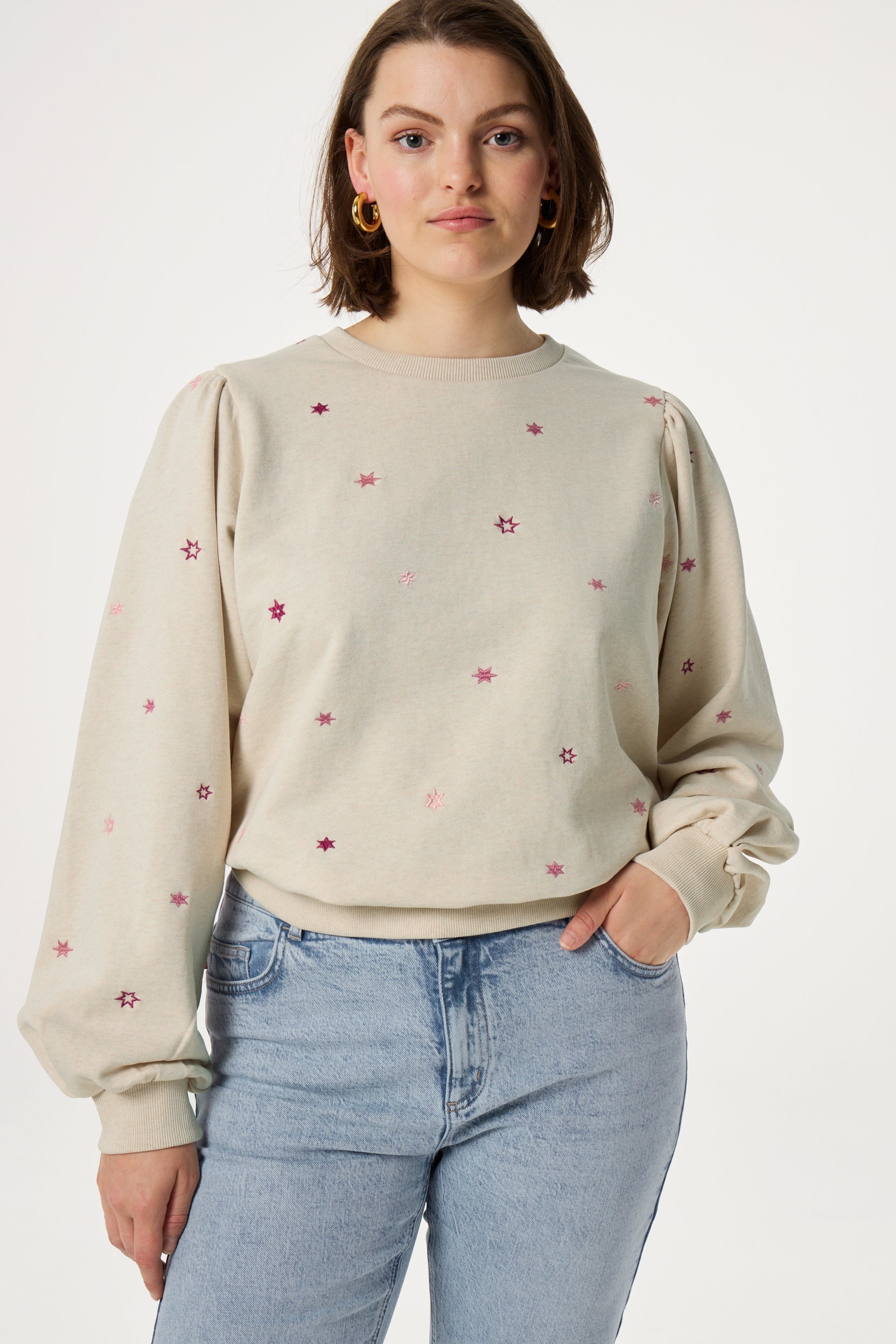 Dina Sweater | Oatmeal Melange