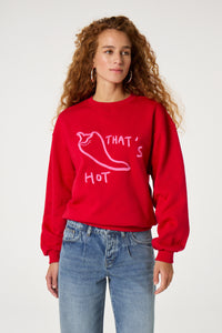 Terry Sweater | Red Hot Chilli