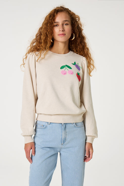 Tina Sweater | Oatmeal Melange