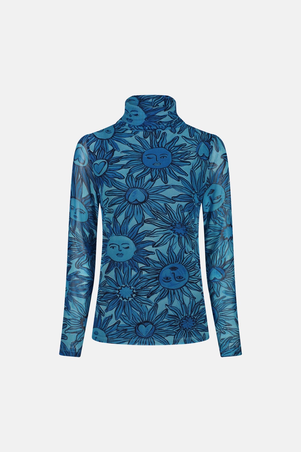 Jane Top | Blue Lilly/Azure Blu