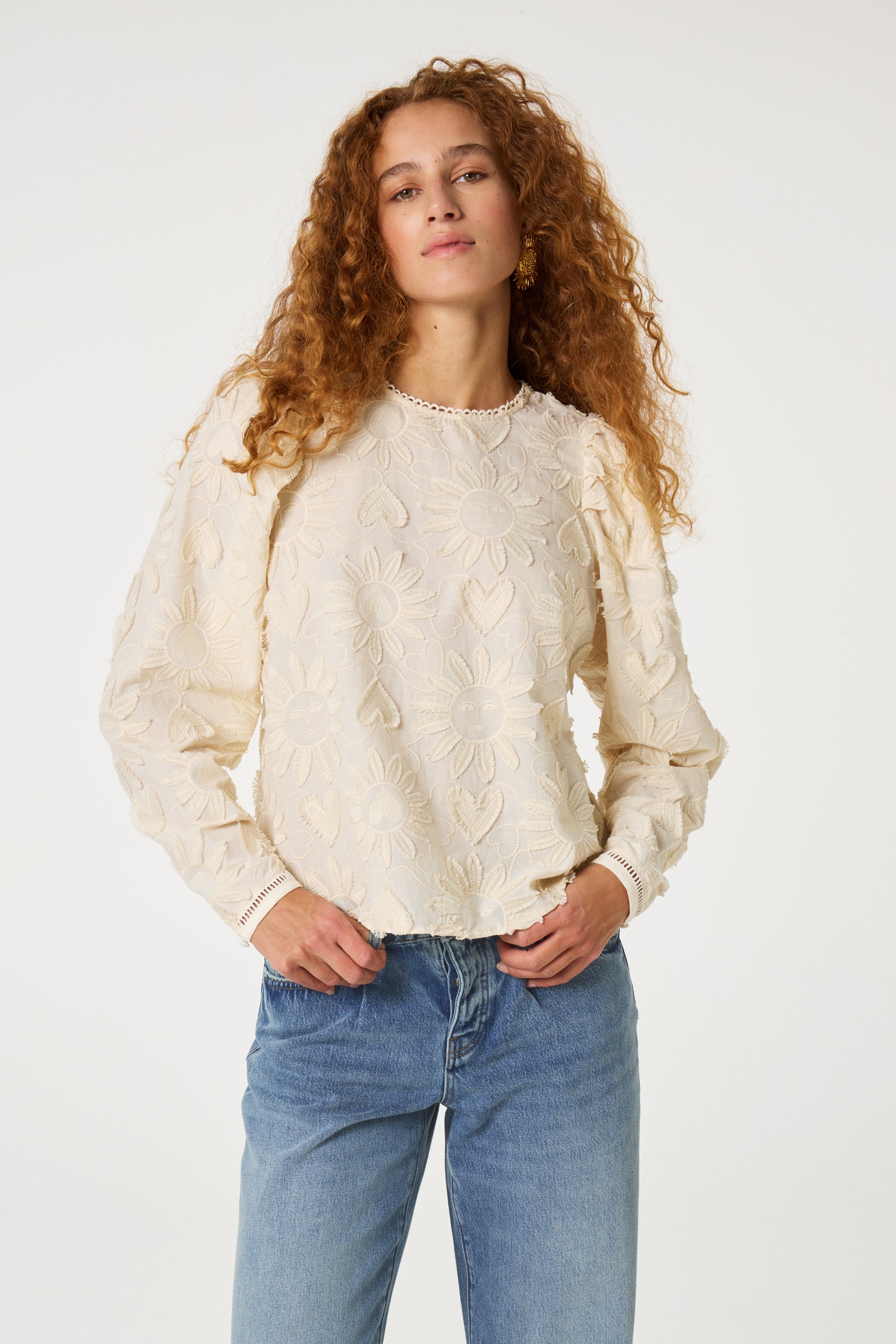 Ida Top | Cosy White