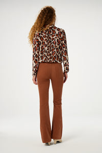 Eva Flare Trousers | Cognac