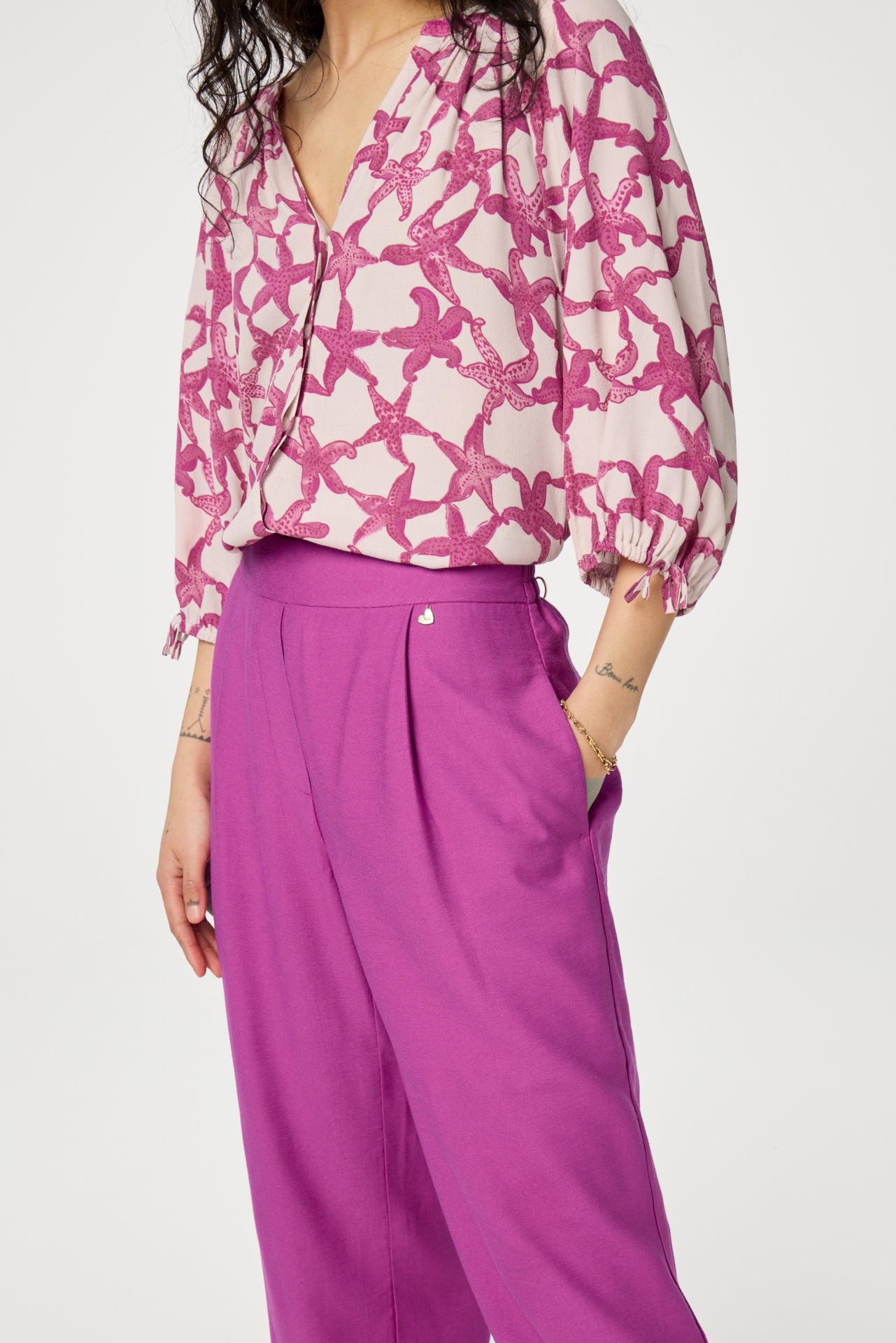 Neale Trousers | Pink Punch