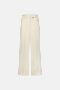 Nelsan Trousers | Cream White