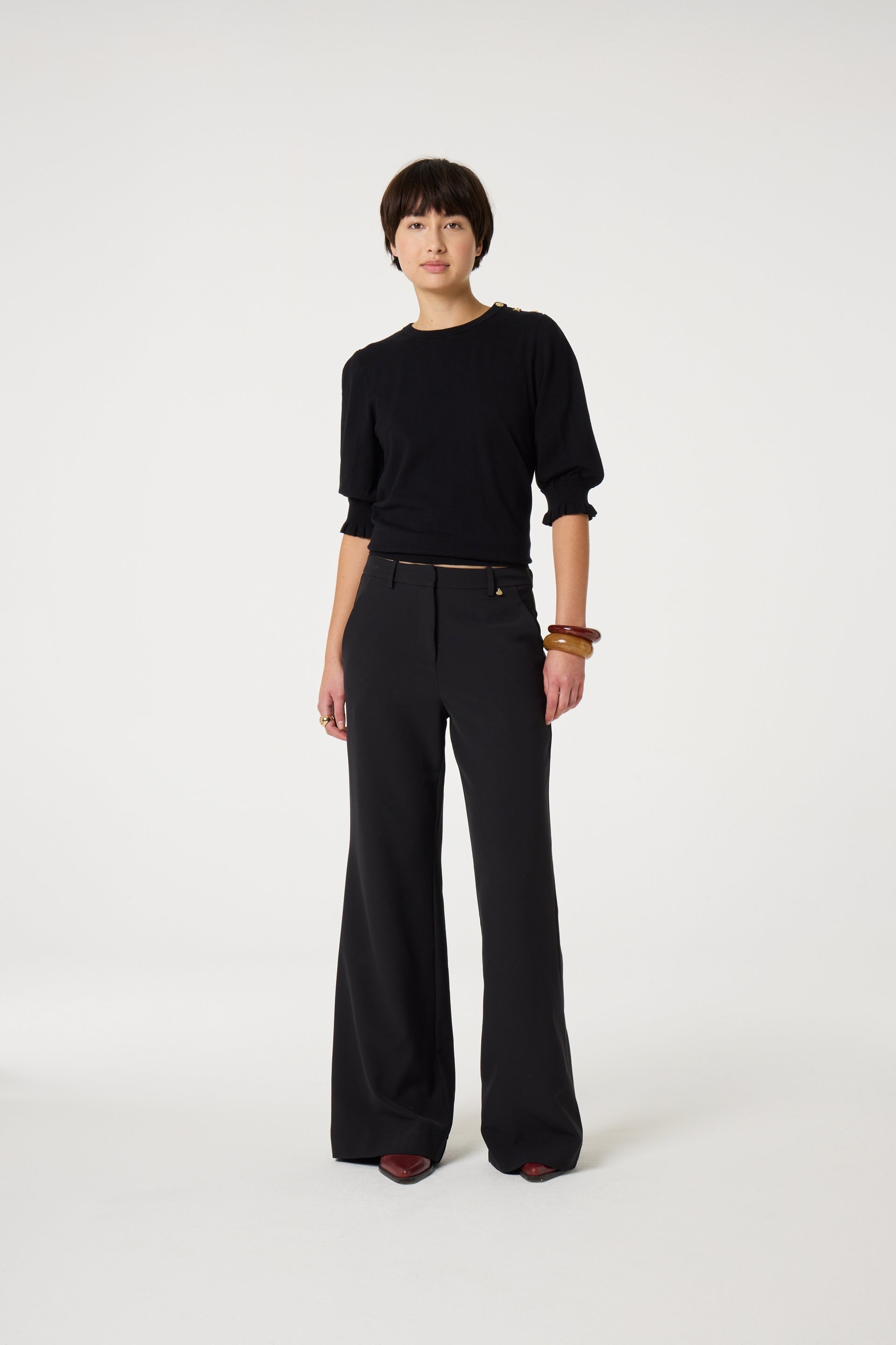 Puck Trousers | Black