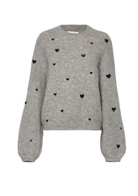 Lidia Pullover | Grey Melange